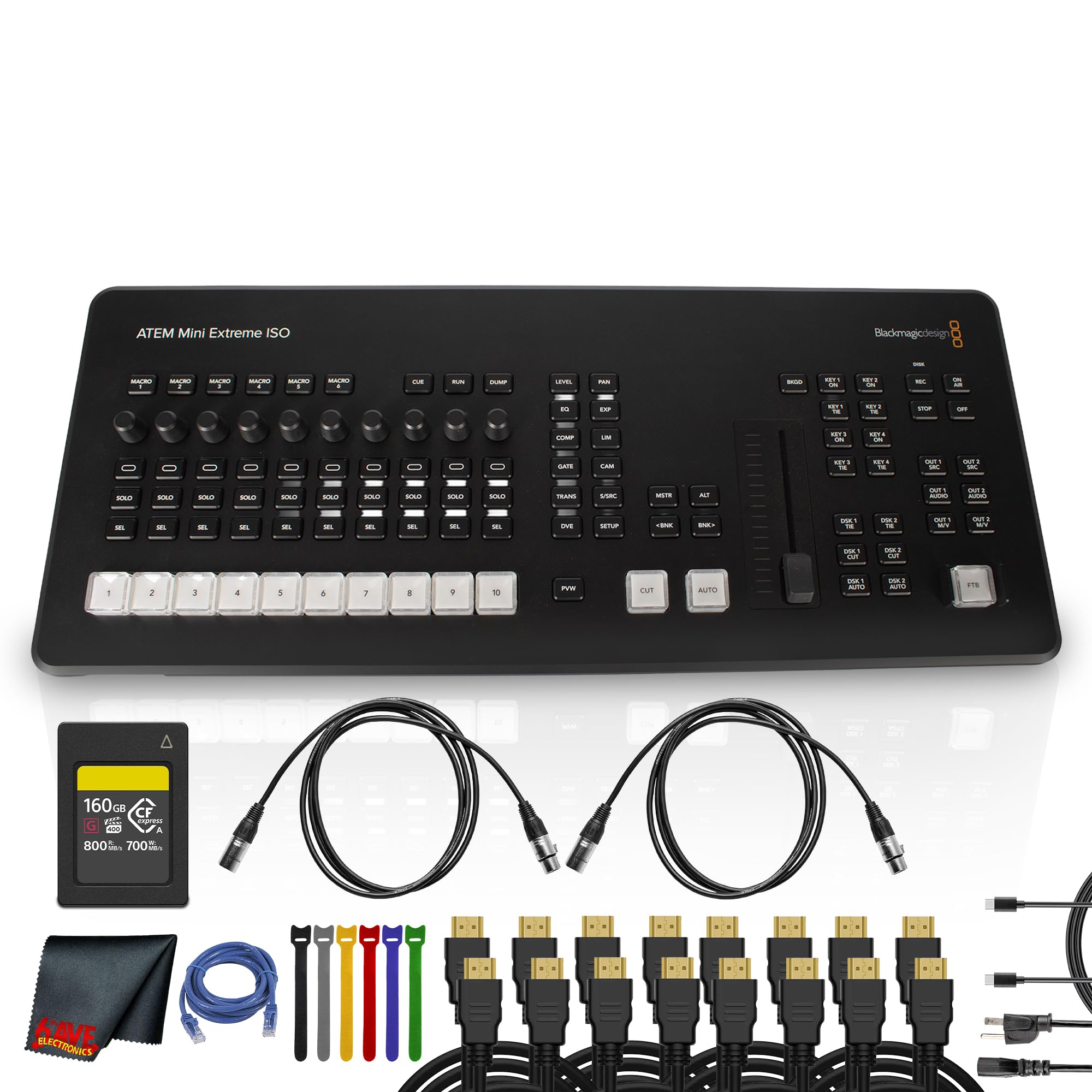 Amazon.com: Blackmagic Design ATEM Mini Extreme ISO G2 Switcher